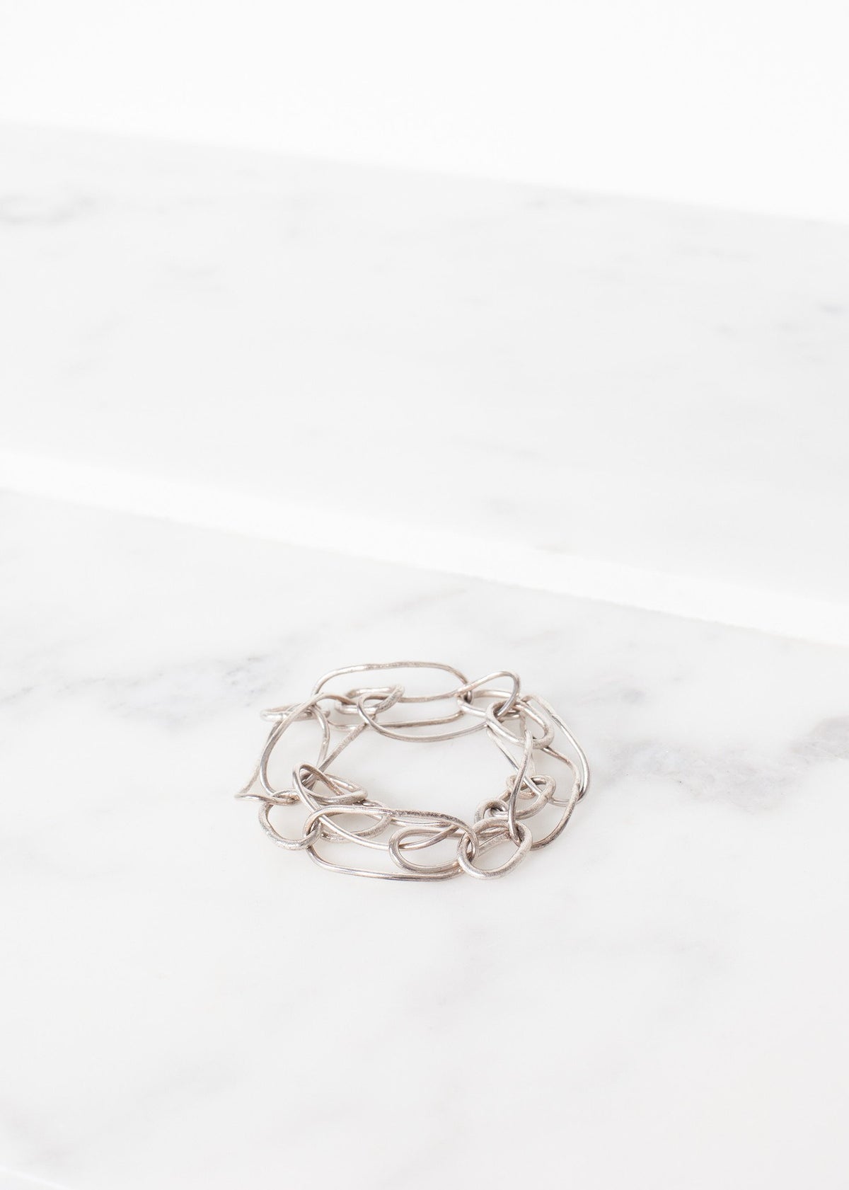Pulsera 70 en Plata Bruñida