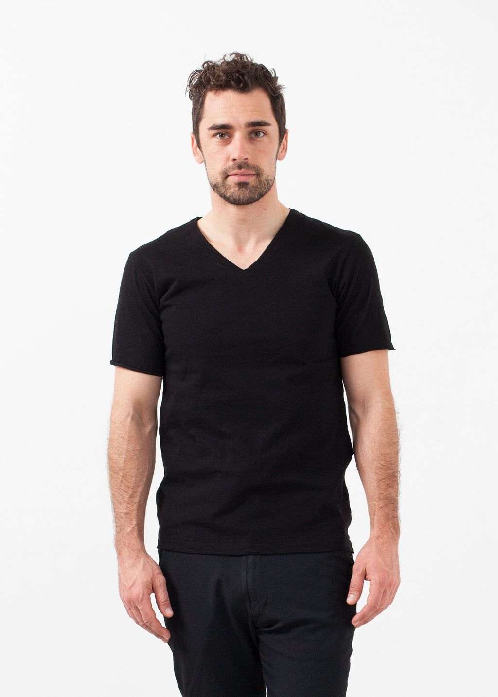 Tricou cu decolteu în V