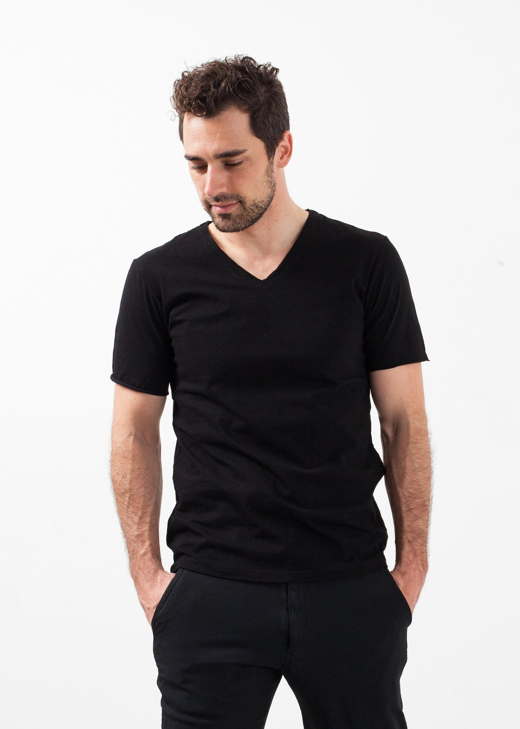 Tricou cu decolteu în V