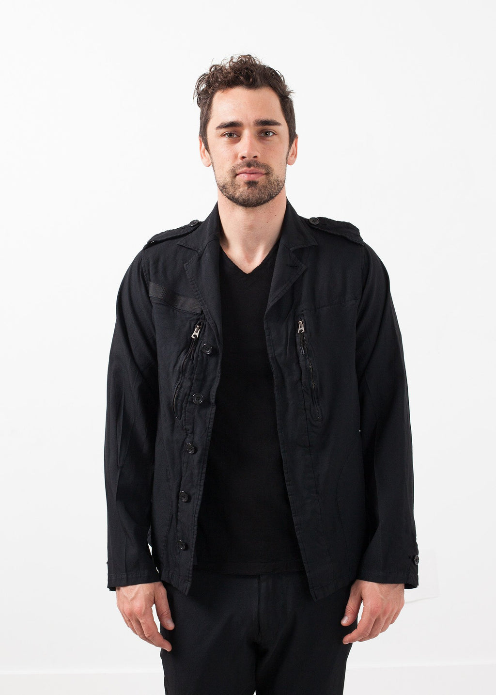Chaqueta con cremallera