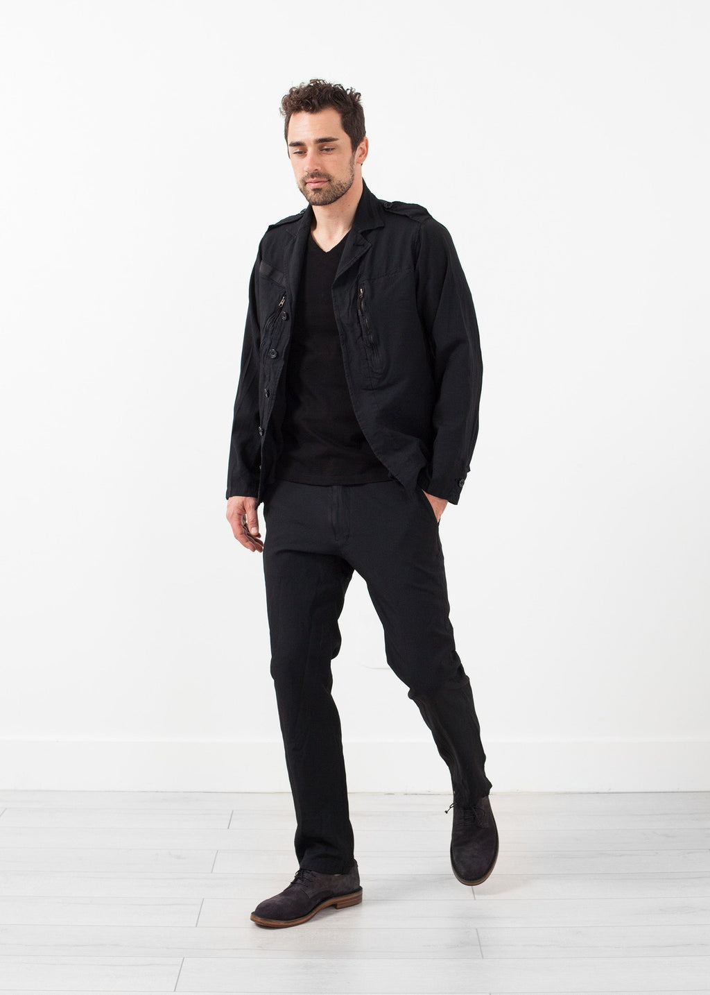 Chaqueta con cremallera