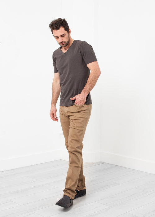 Pantaloni Alex Twill în culoarea nisipului