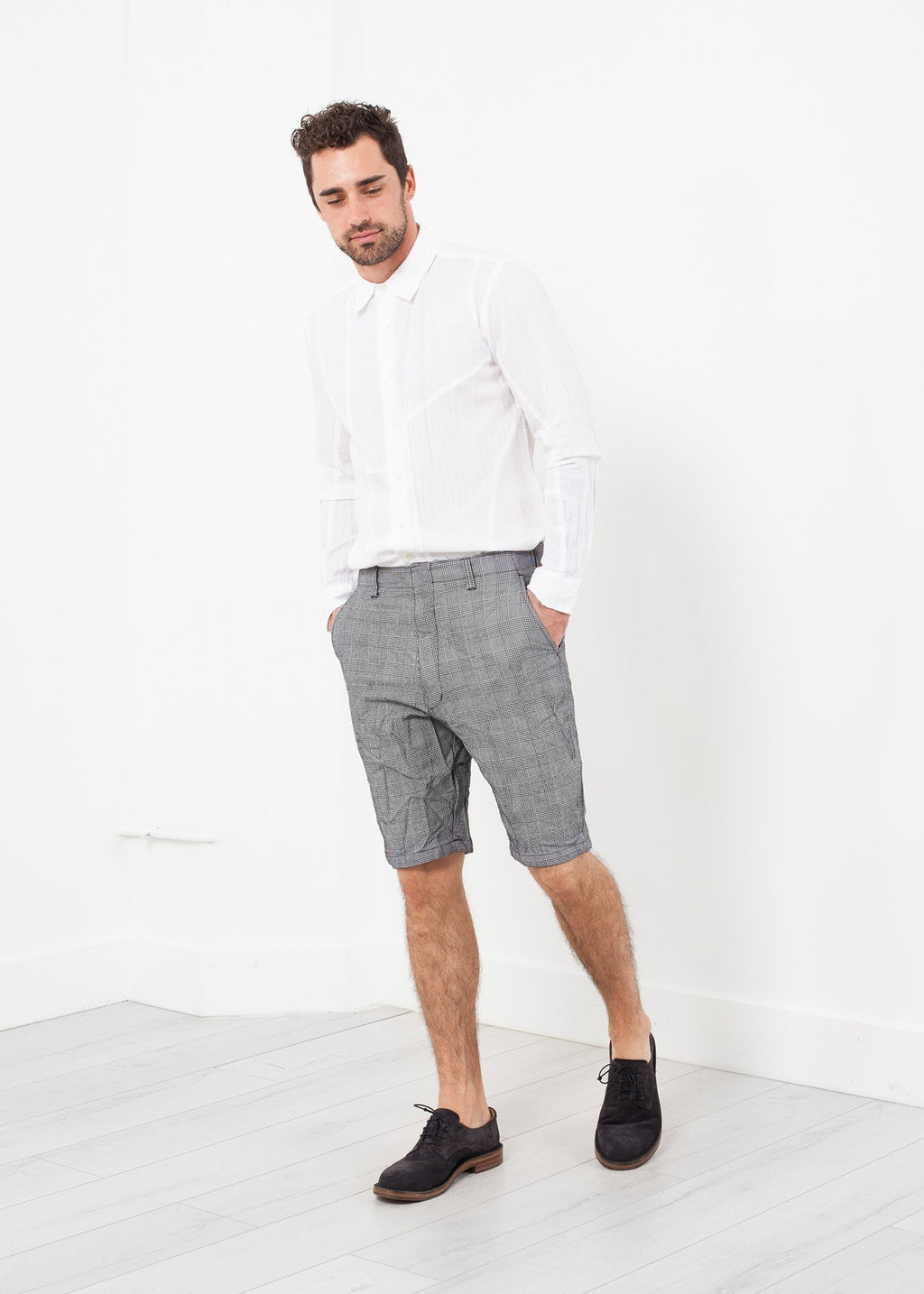 Pantalones cortos a cuadros