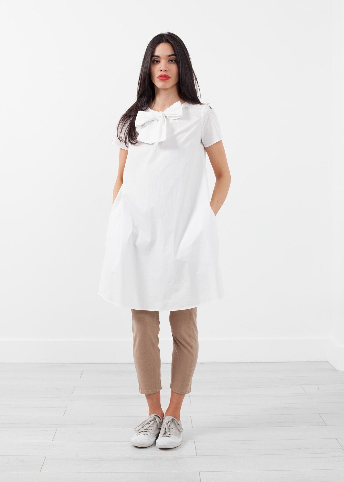 Rochie Babydoll cu Fundă