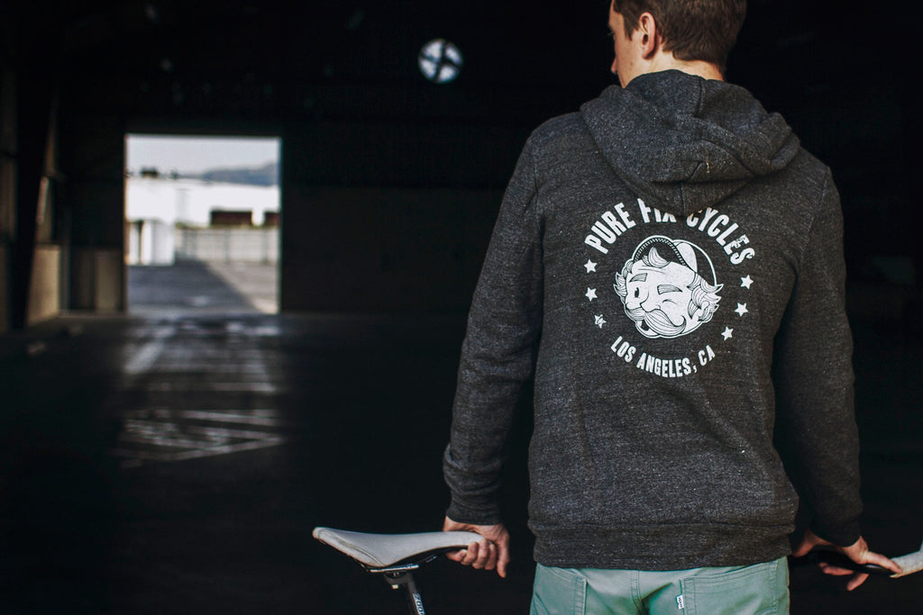 Sudadera con capucha y cremallera Pure Fix años 40